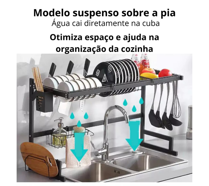 Escorredor & Organizador + BRINDE - PROMOÇÃO BLACK FRIDAY