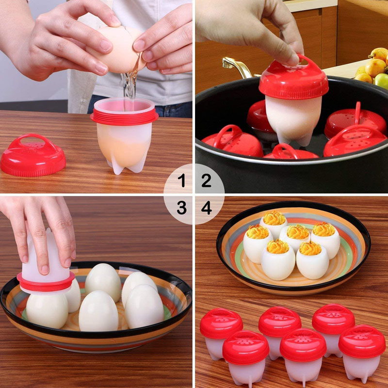 Kit Formas de Silicone para Cozinhar Ovos | EggMaster - Reall Magazine