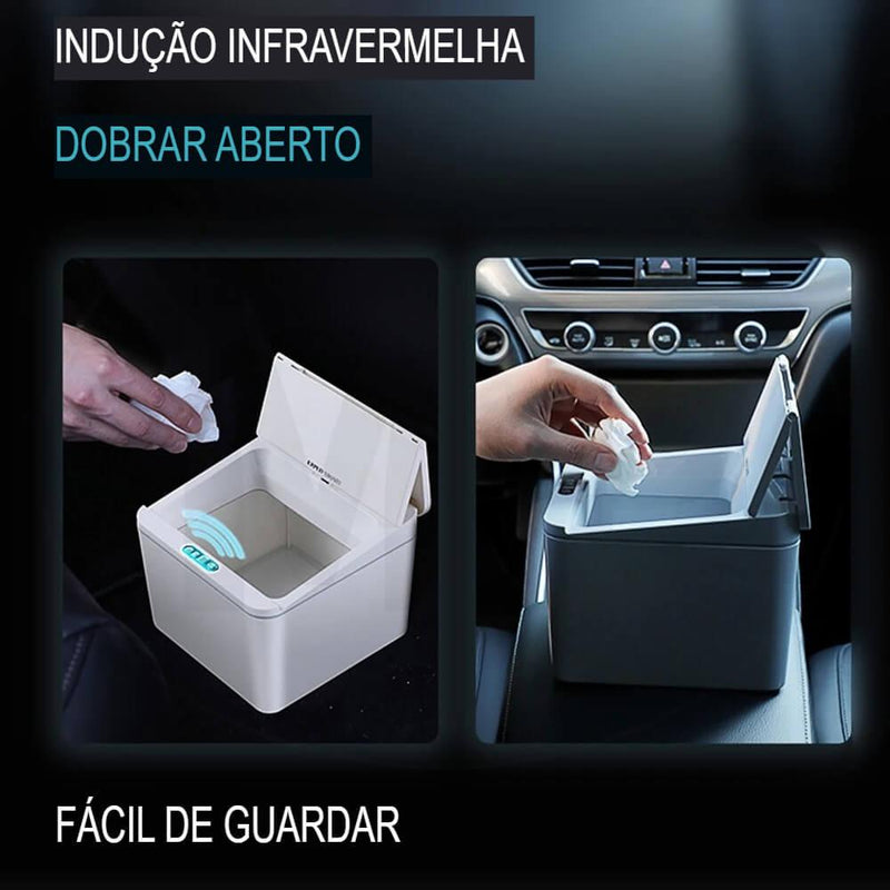 Lixeira automático para veículo - Reall Magazine